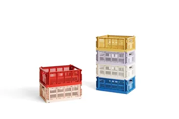 Colour Crate M 26.5x34.5 cm - Powder - HAY