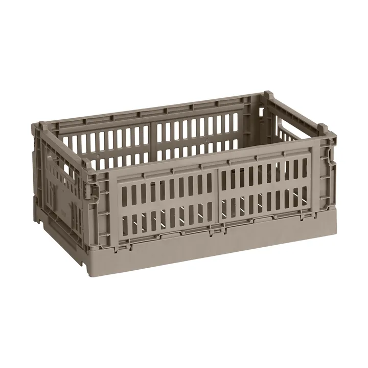 Colour Crate S 17x26.5 cm - Warm grey - HAY