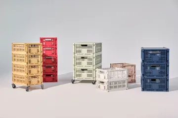 Colour Crate wheels 4-pack - Large - HAY