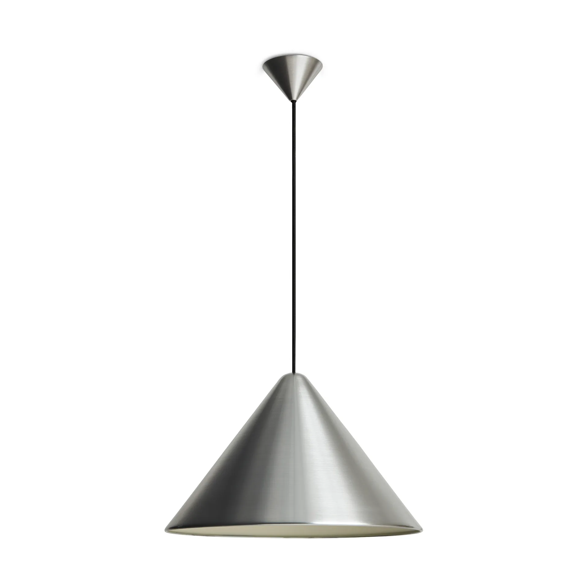 Compass pendant 43 cm, Brushed aluminium HAY