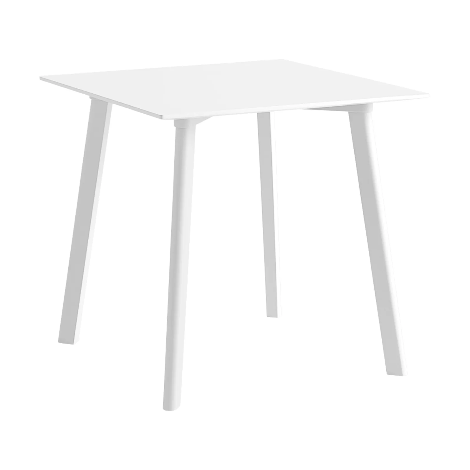 CPH210 Deux 2.0 table 75x75 cm, Pearl white water based-beech HAY