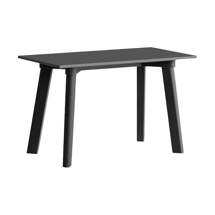 CPH215 Deux 2.0 bench 75 cm - Stone grey-lacquered beech - HAY