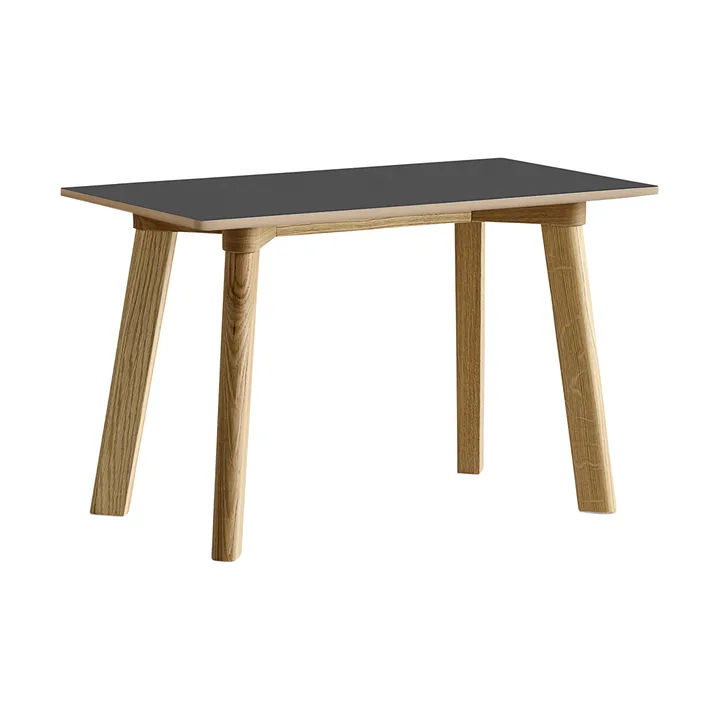 CPH215 Deux 2.0 bench 75 cm - Stone grey-lacquered oak - HAY