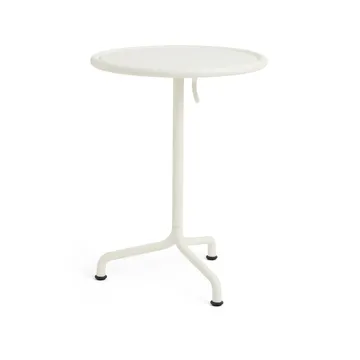 Deville table - Cream white, Ø55x74 cm - HAY
