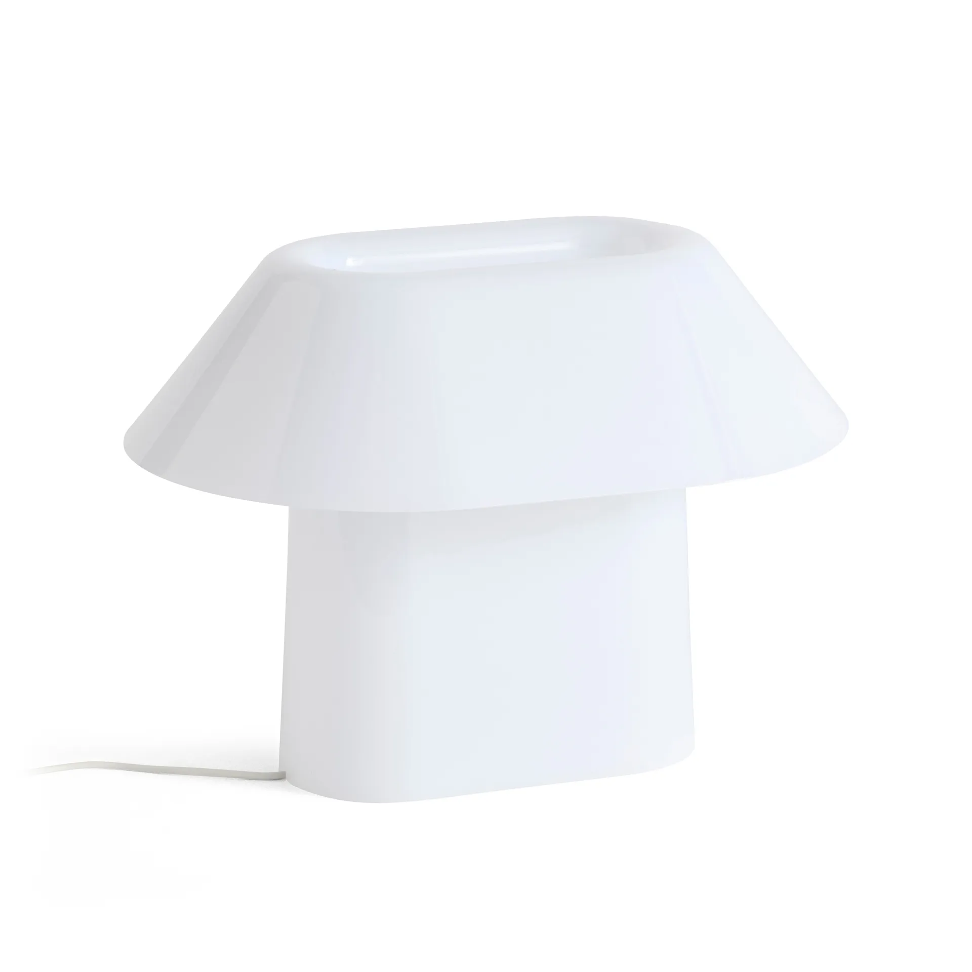 Drome Table table lamp 31,5x22 cm, Opal acrylic HAY
