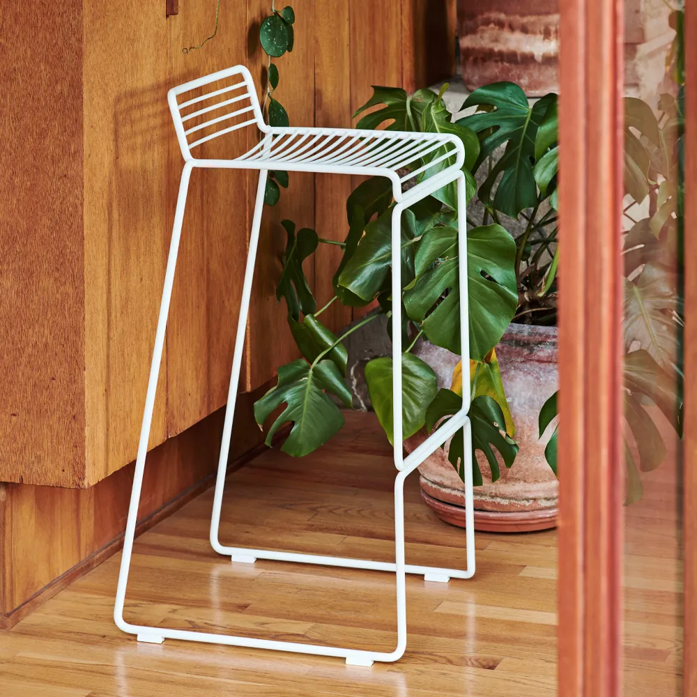Hee High barstool 75 cm, Fall green HAY