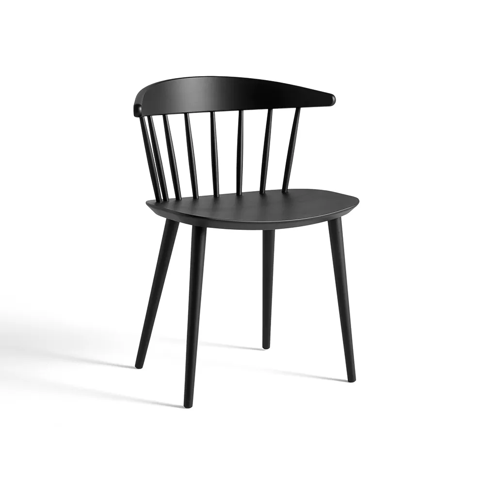 J104 chair, Black lacquered beech HAY