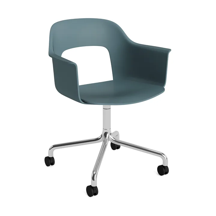 Layout Armchair 261 chair - Ocean-polished aluminium - HAY