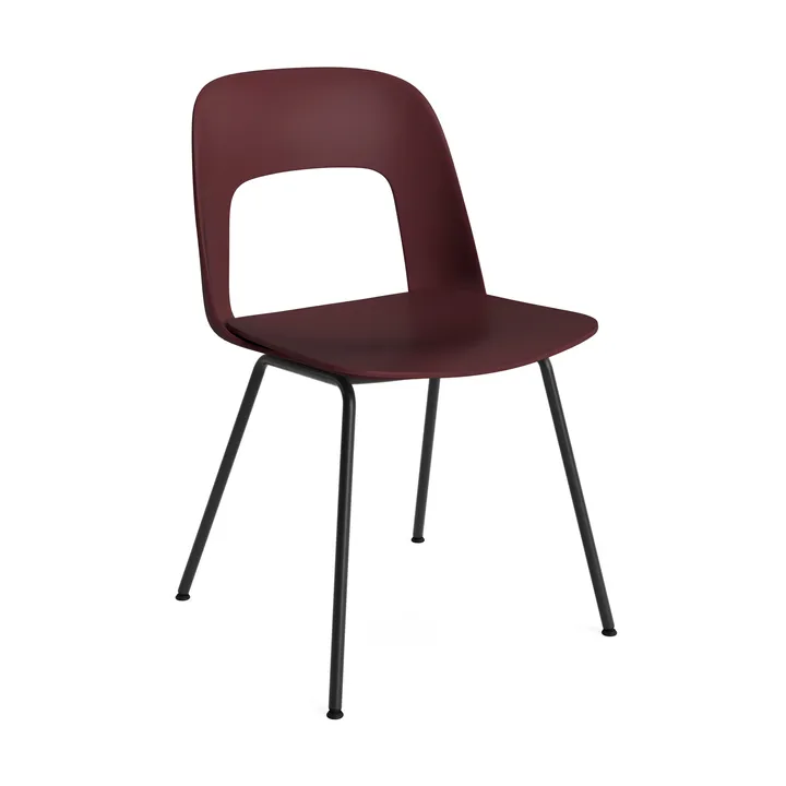 Layout Chair 111 chair - Bordeaux-black - HAY
