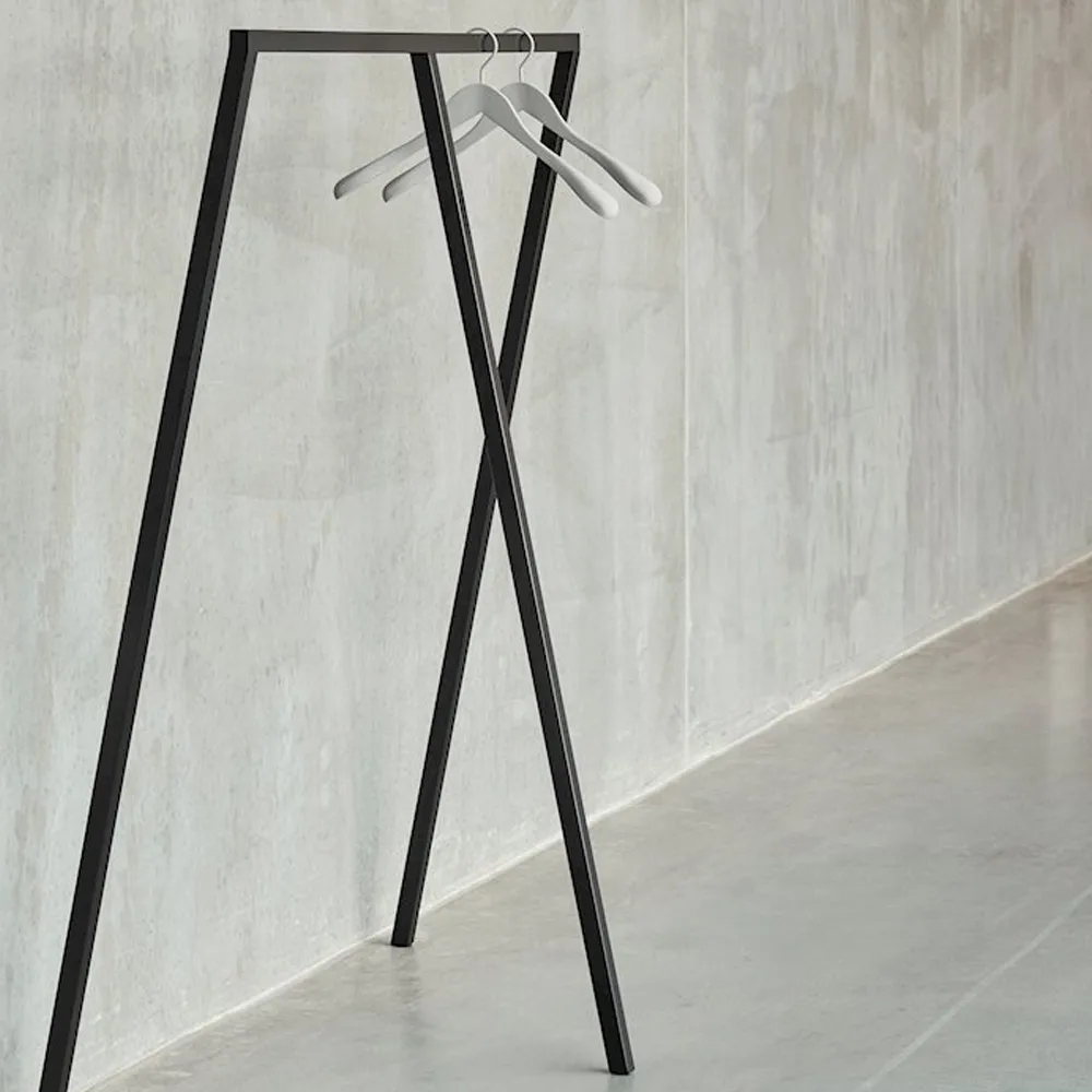 Loop Stand Wardrobe clothes hanger, White HAY