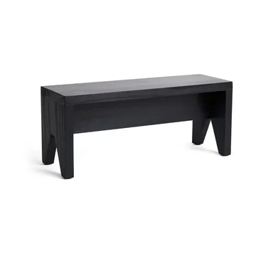 Manolito Long stool - Black, 60 cm - HAY