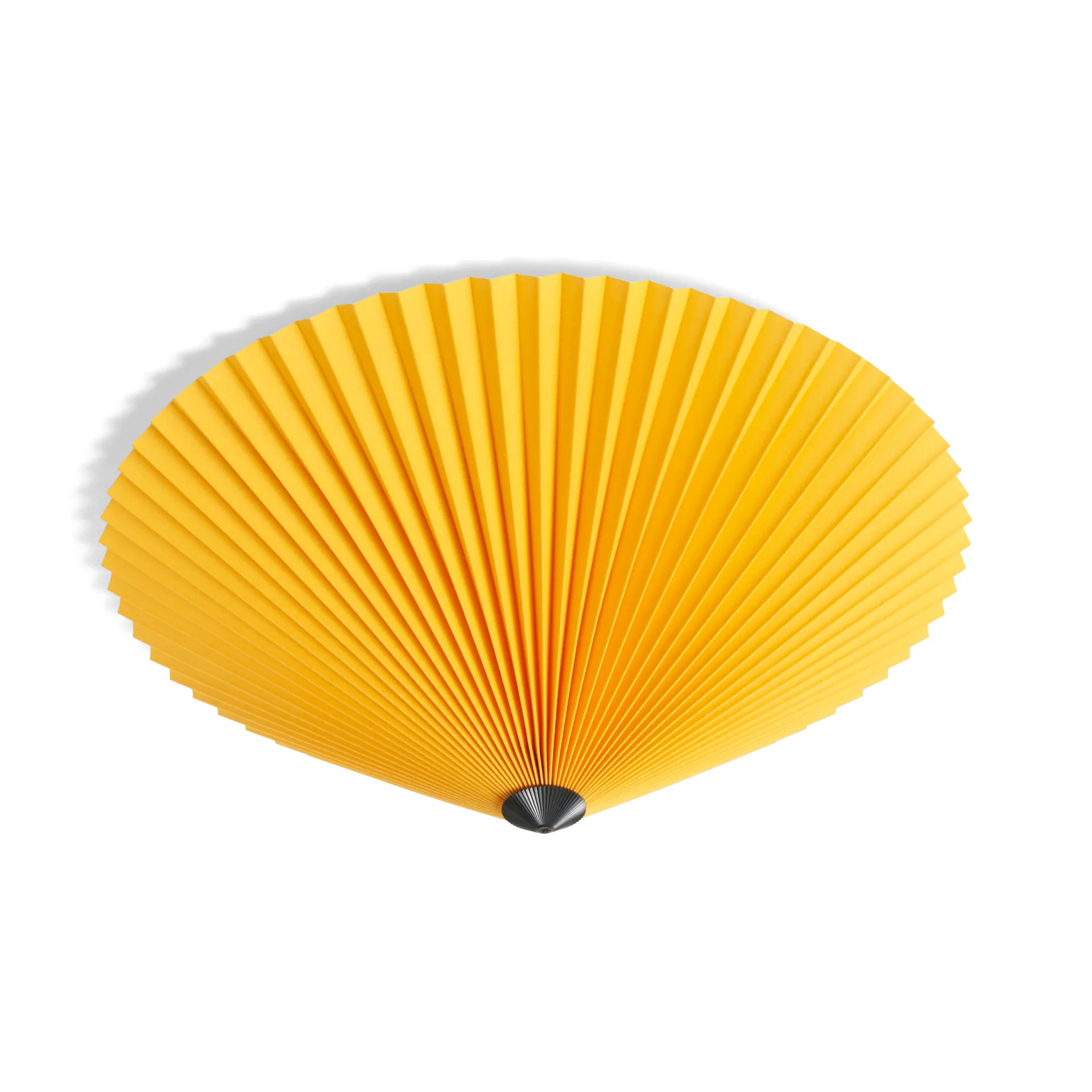 Matin flush mount ceiling lamp Ø50 cm, Yellow shade HAY
