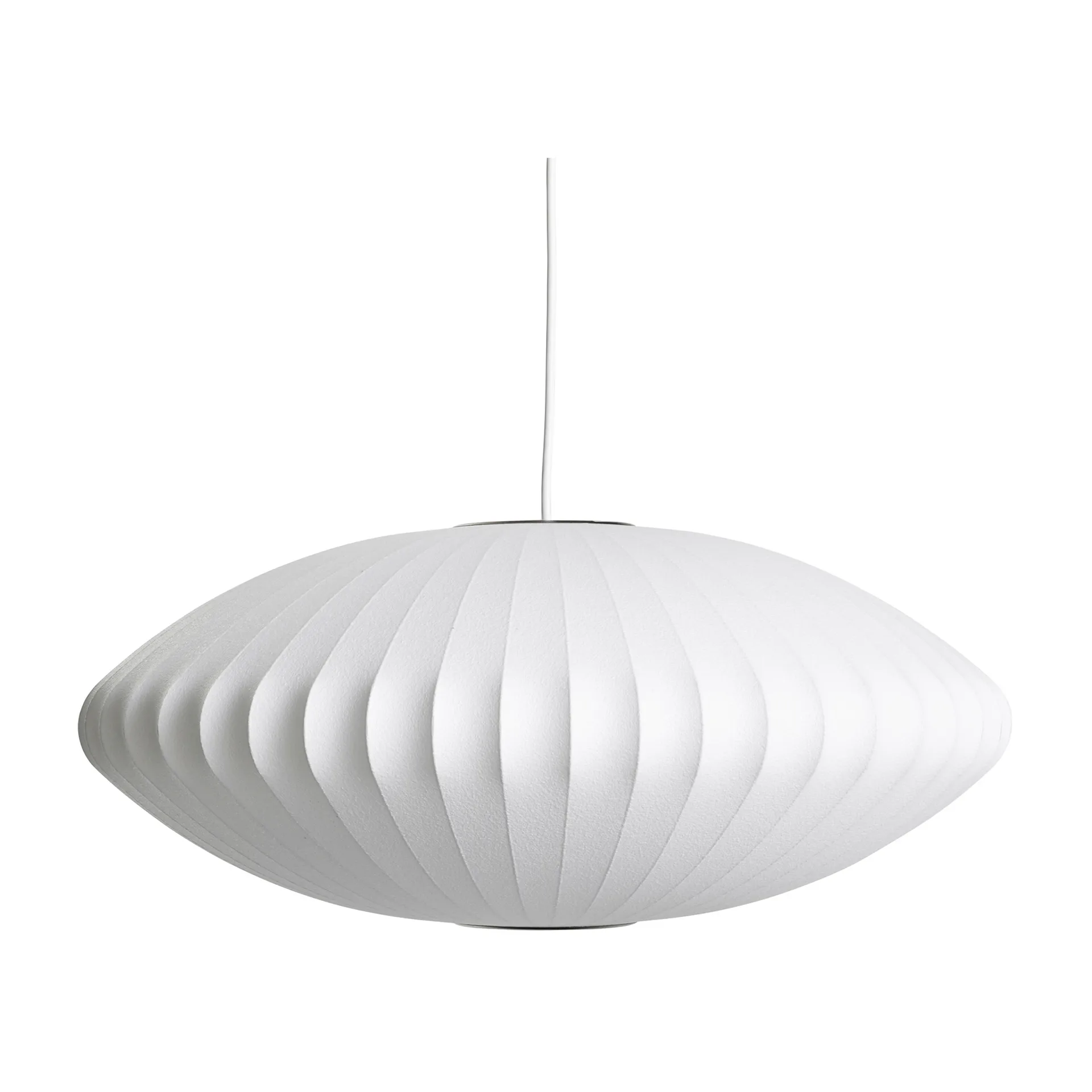 Nelson Bubble Saucer pendant lamp M, Off white HAY