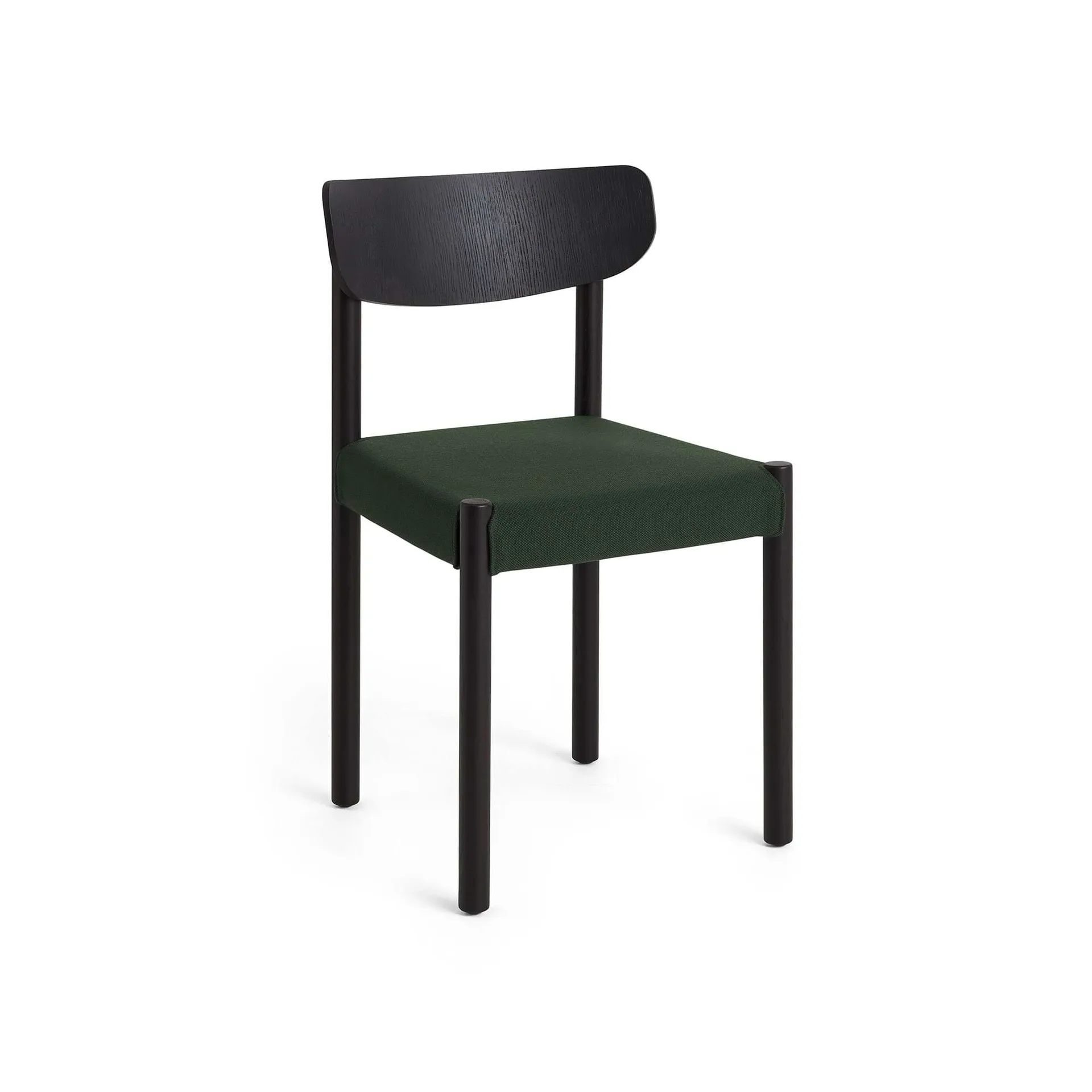 Pack Chair 11 chair, Iron black oak-Steelcut 975 HAY