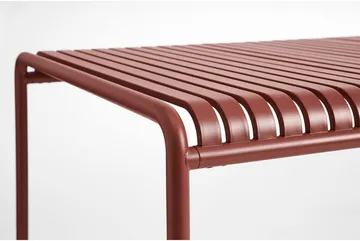 Palissade dining table 220x90 cm - Iron red - HAY