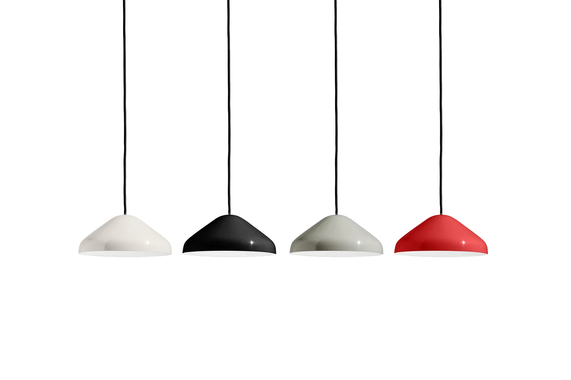 Pao Steel pendant lamp Ø23 cm, Red HAY