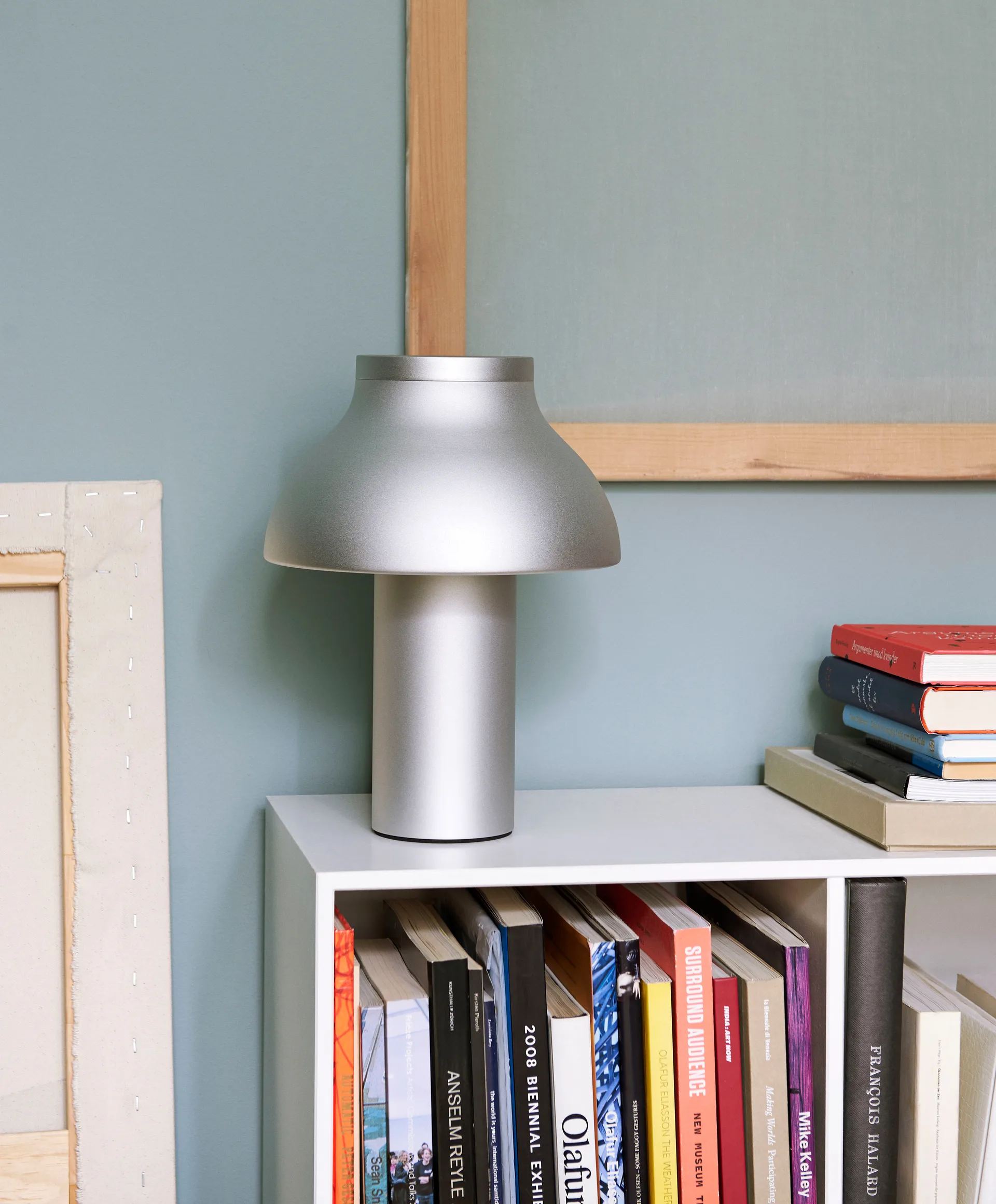 PC table table lamp S Ø25 cm, Aluminium HAY