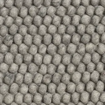 Peas wool rug 170x240 cm - Medium grey - HAY
