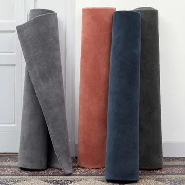 Raw No2 rug - Light grey, 170x240 cm - HAY