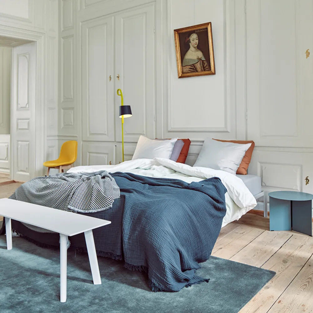 Raw No2 rug, Light grey, 170x240 cm HAY