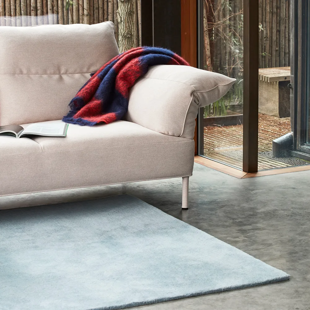 Raw No2 rug, Light grey, 200x300 cm HAY