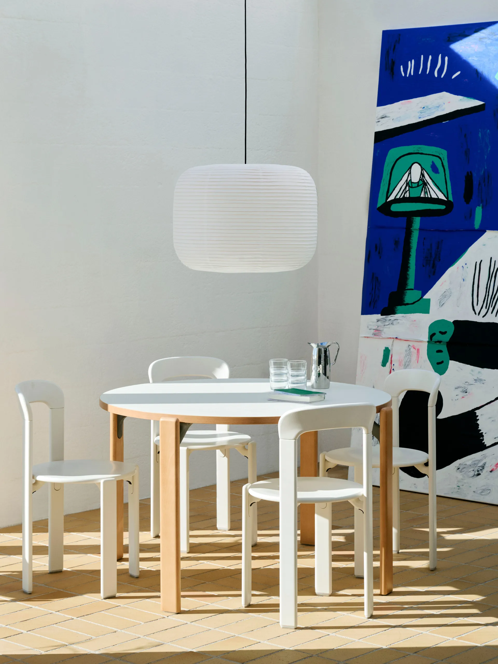 Rey chair, Cream white HAY