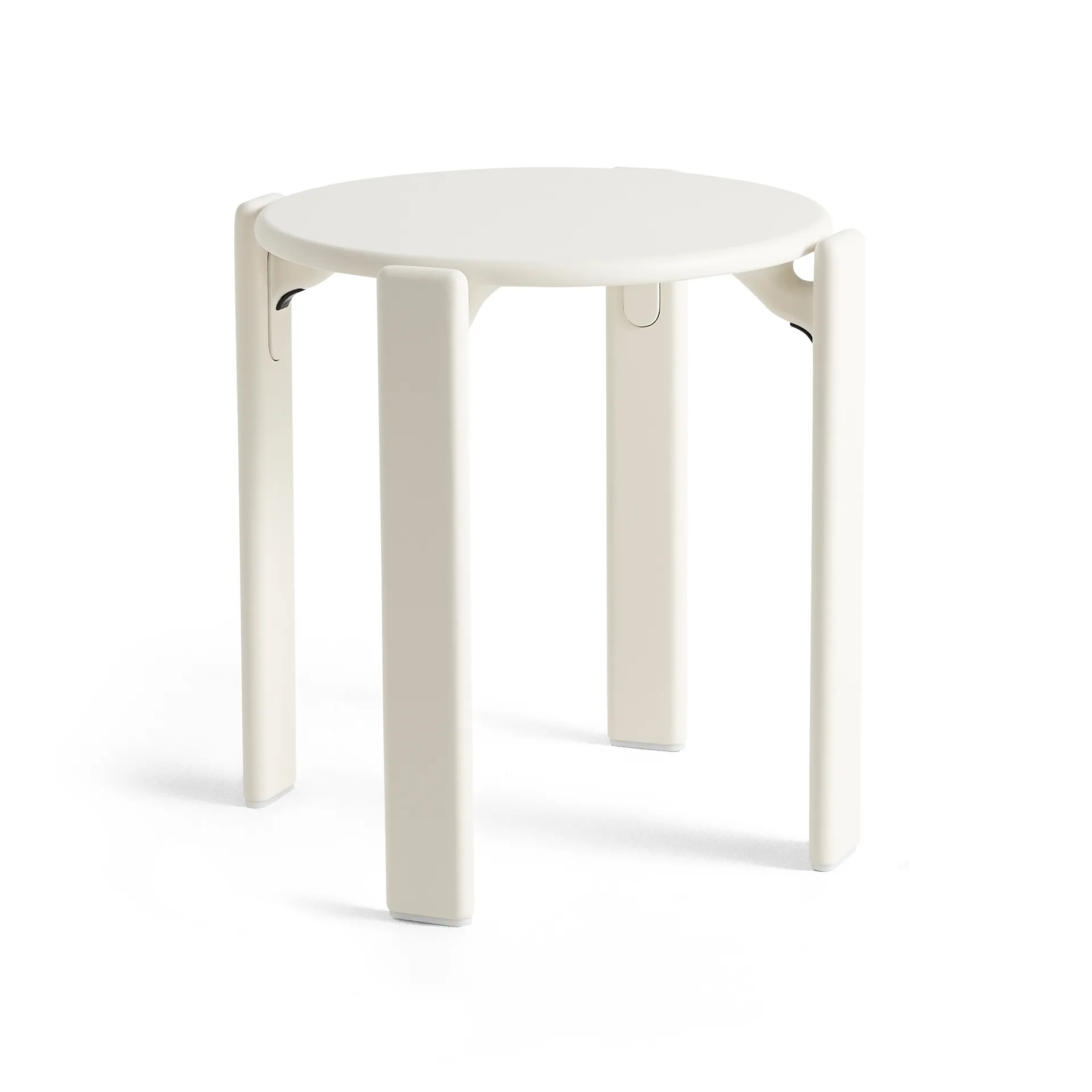 Rey round stool Ø46.5x46 cm, Cream white HAY