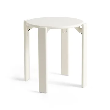 Rey round stool Ø46.5x46 cm - Cream white - HAY