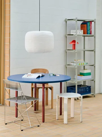 Rey round stool Ø46.5x46 cm - Cream white - HAY