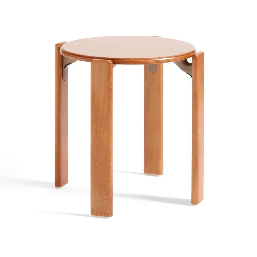 Rey round stool Ø46.5x46 cm, Golden HAY