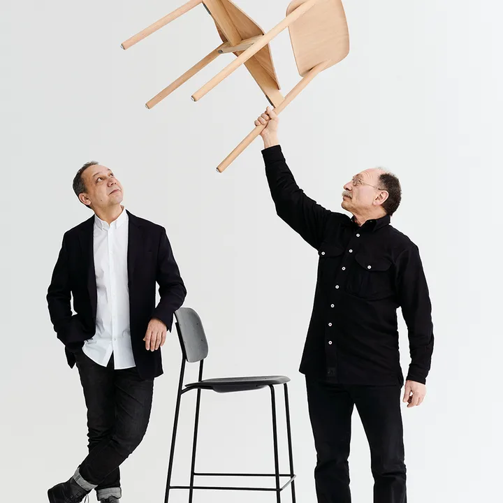 Soft Edge 60 chair - Black waterbased lacquered oak - HAY
