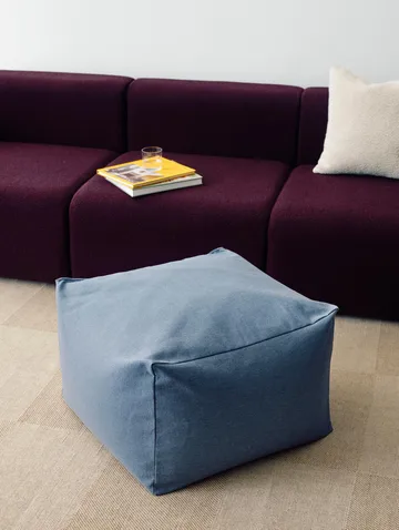 Story pouf 40x49x49 cm - Blue - HAY