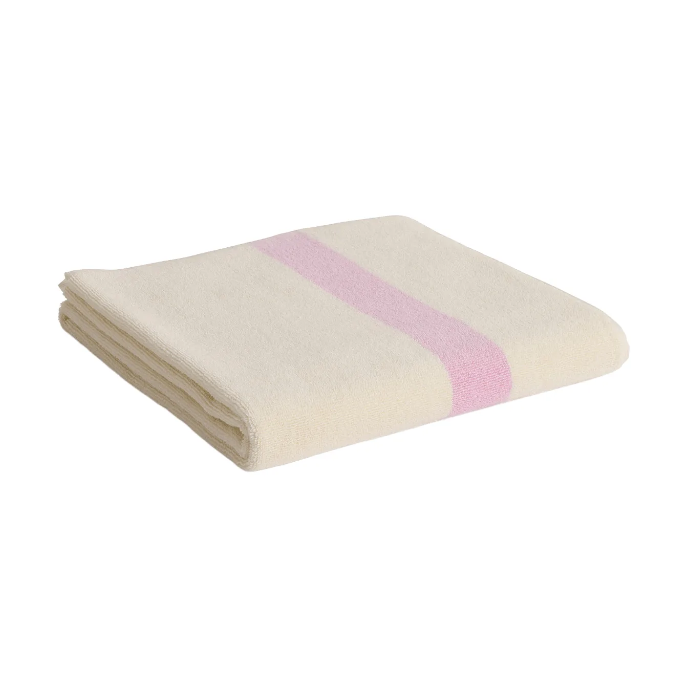 Stripe towel, Cool pink, 70x140 cm HAY