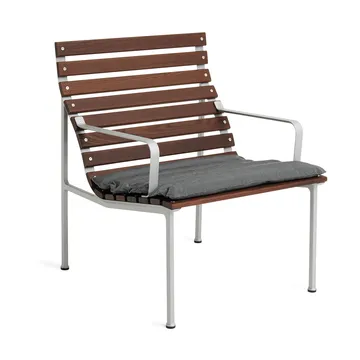 Traverse Quilted Lounge Chair/Armchair seat cushion - Black pepper - HAY