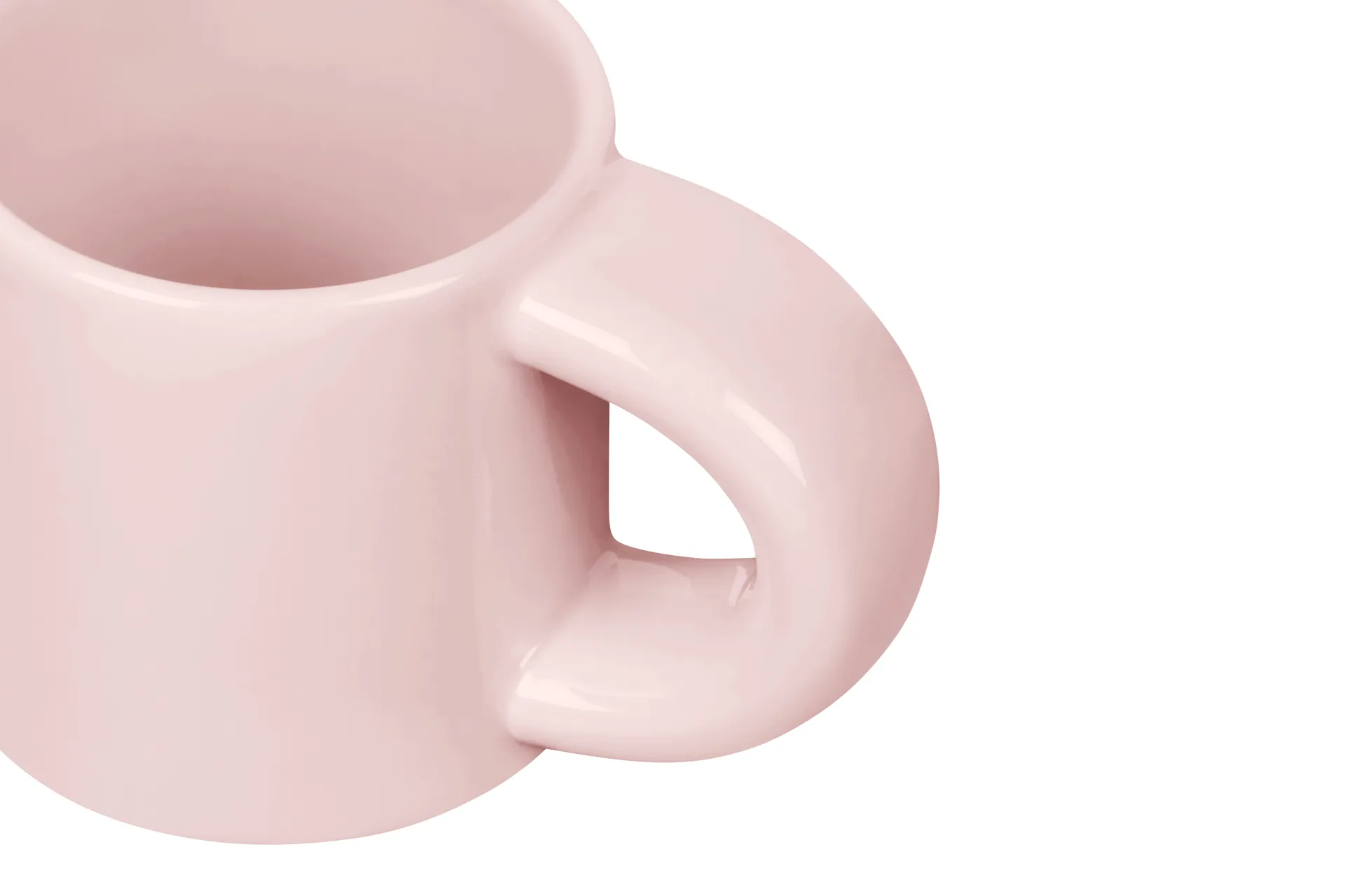 Bronto espresso cup 10 cl 4-pack, Pink Hem