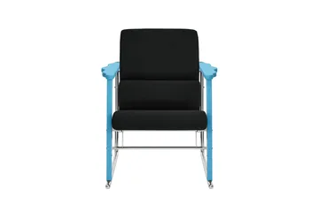 Experiment 502 lounge chair - Blue-black - Hem