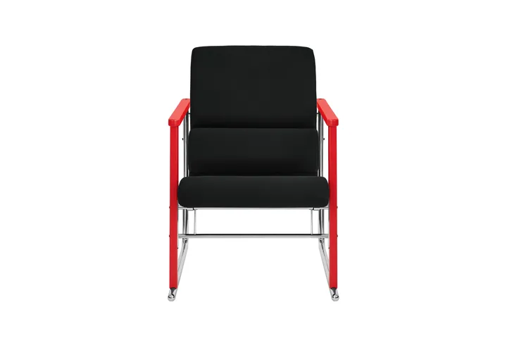 Experiment 503 lounge chair - Red-black - Hem