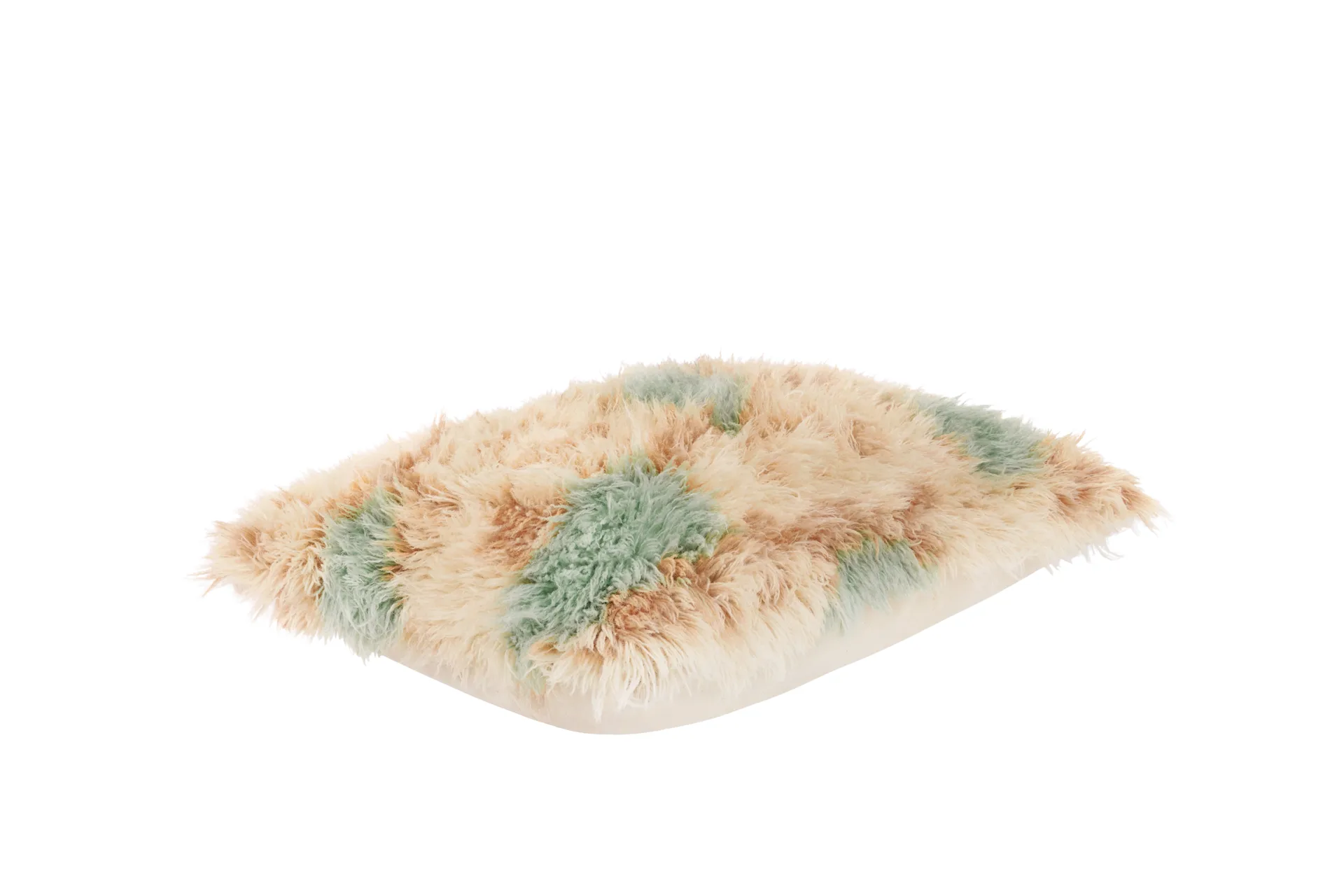 Monster cushion Large 40x60 cm, Turquoise-peach Hem
