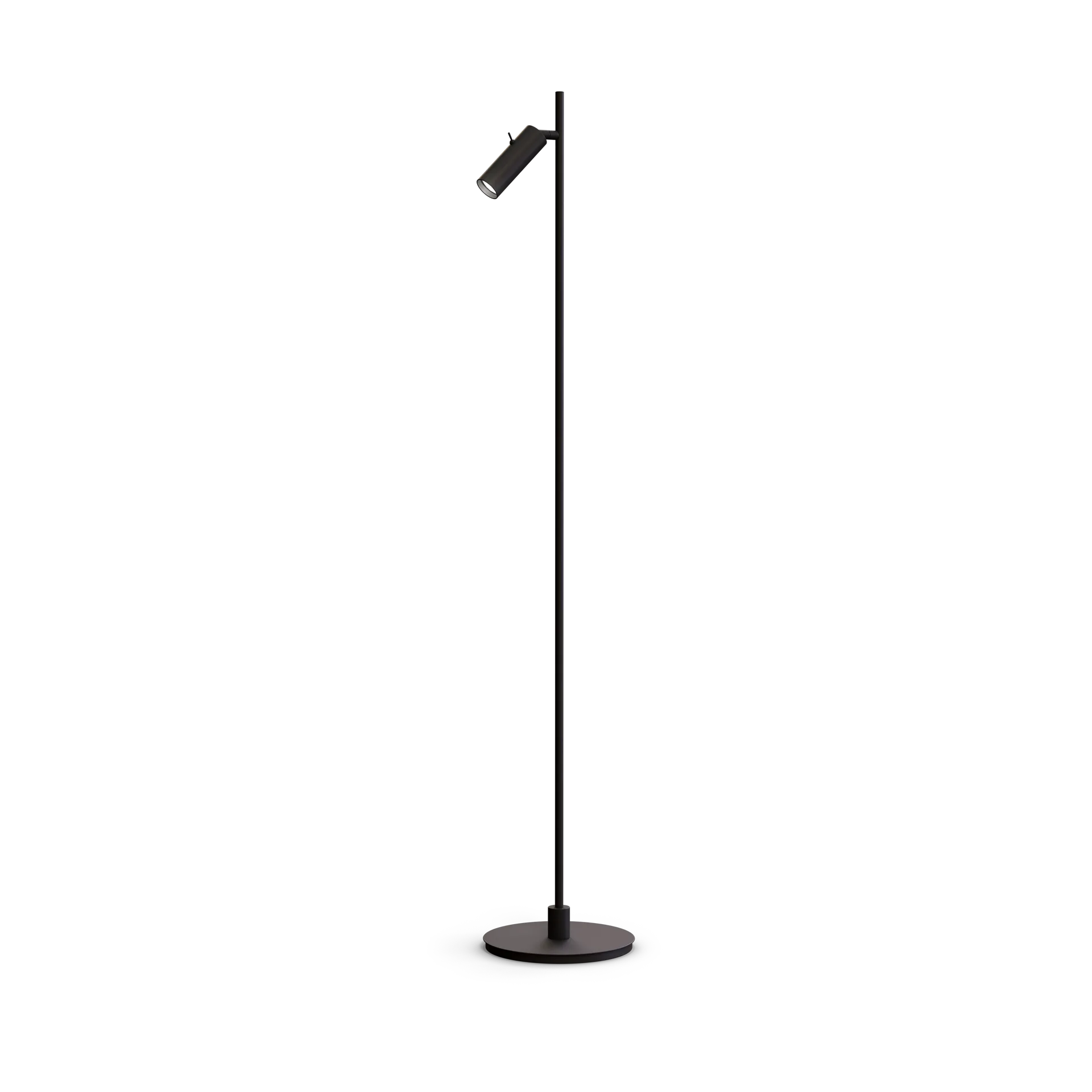 Pipeline floor lamp, Matte black Herstal