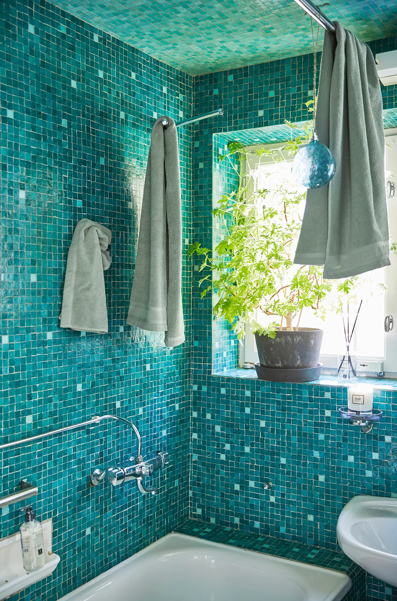 Lina towel sage, 70x140 cm Himla