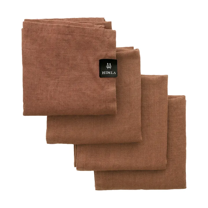 Sunshine napkin 4-pack - Grounded, 45x45 cm - Himla