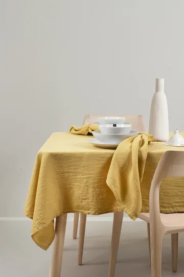 Sunshine tablecloth 140x330 cm - Honey (yellow) - Himla