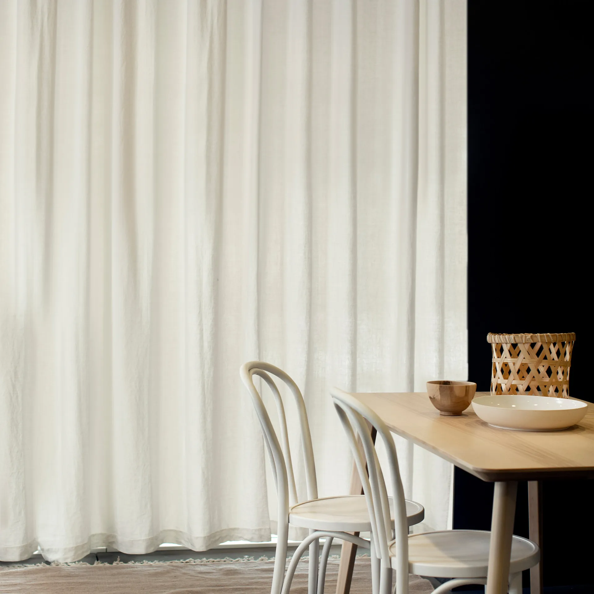 Twilight curtain with veckband 140x290 cm, off-white Himla