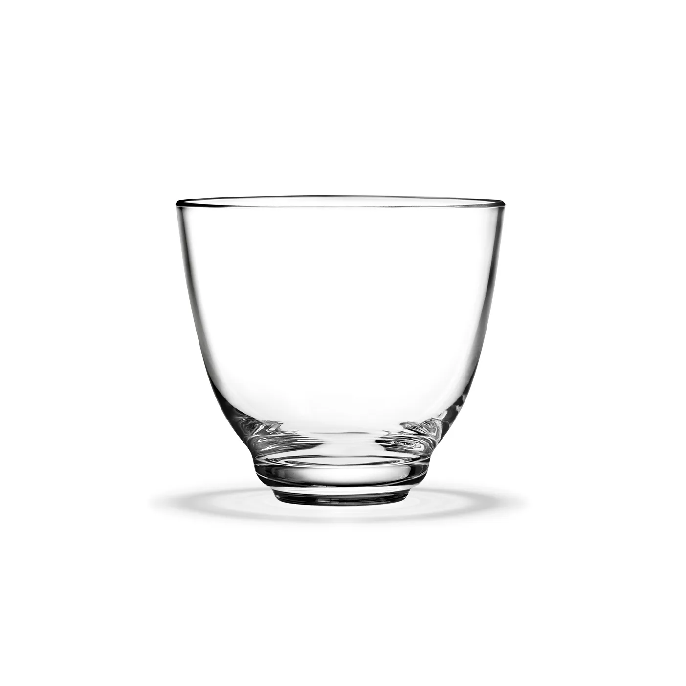 Flow water glass 35 cl, clear Holmegaard