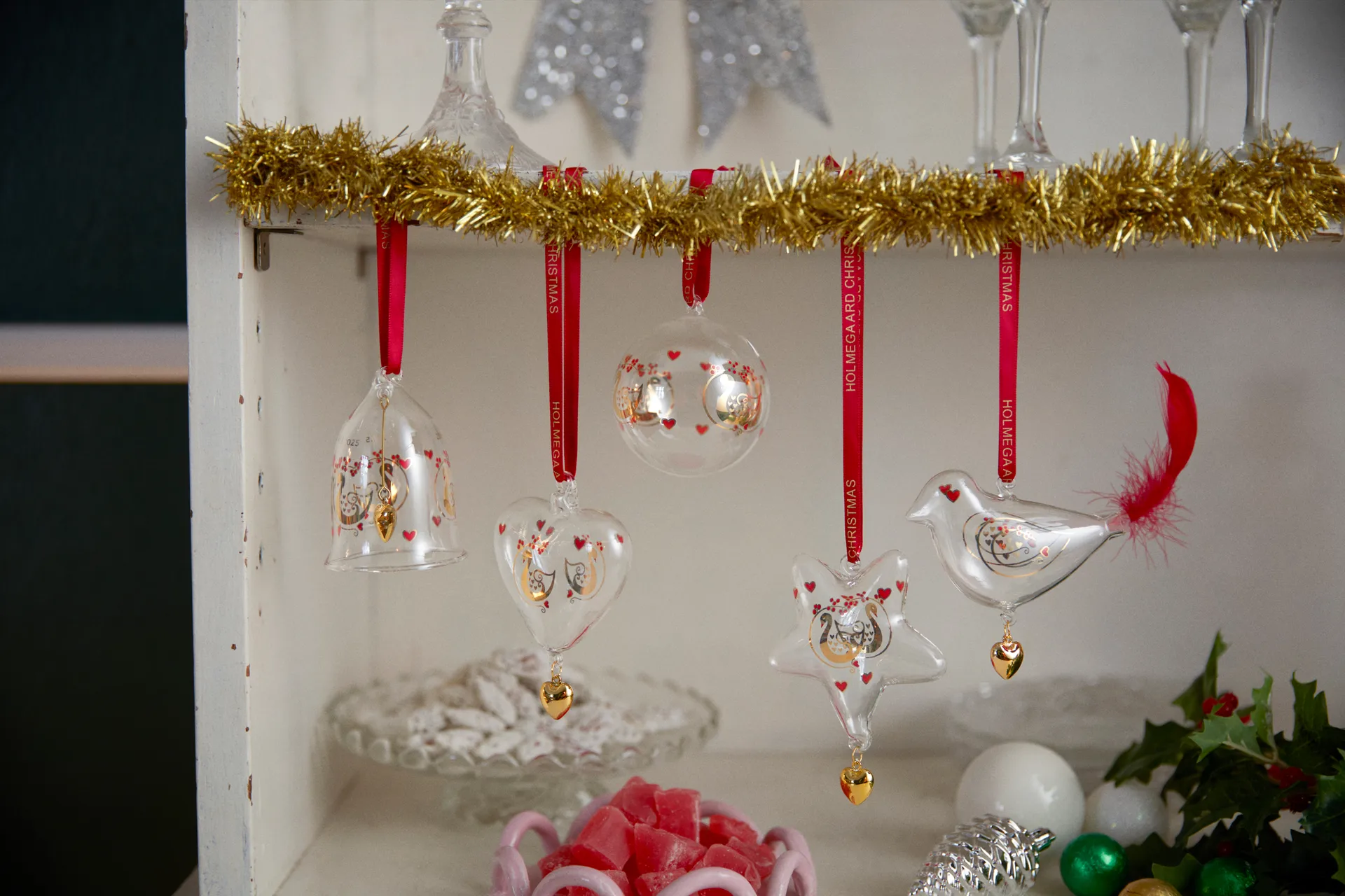 Holmegaard Christmas this year's Christmas clock, 2025 Holmegaard