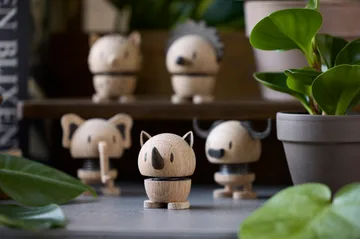 Hoptimist figure S - Elephant, oak - Hoptimist