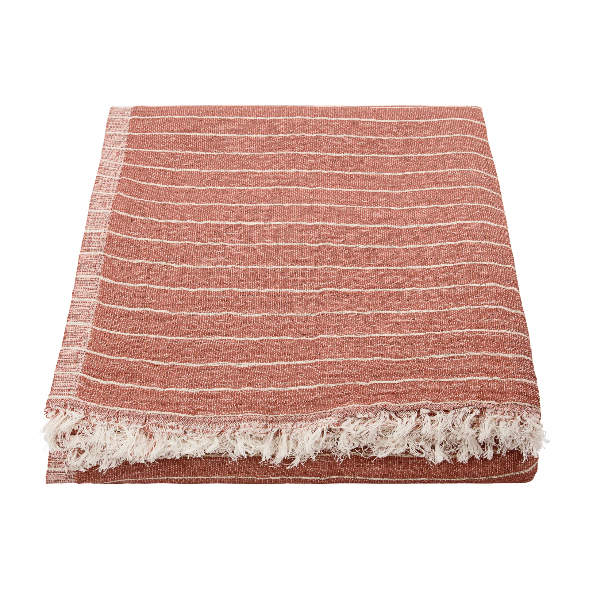 Alice stripe throw 140x200 cm, Dusty berry House Doctor