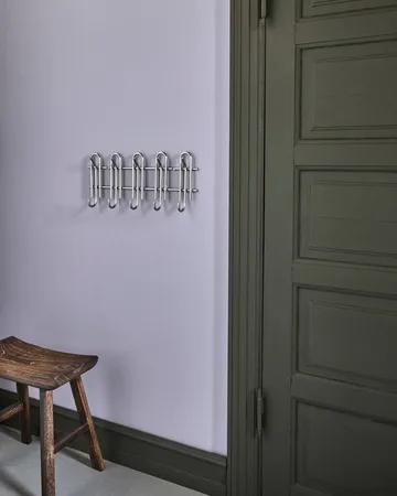 Cleo coat rack - Silver finish, 50x5.5x22 cm - House Doctor