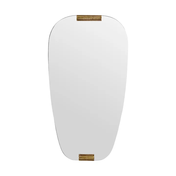 Clips mirror 32x58 cm - Golden - House Doctor