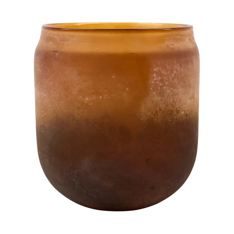 Dess tea light holder Ø15,5 cm, Brown House Doctor